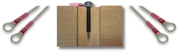 Insulated Wood Electrodes